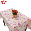 Flower Patterns Printed Custom Plastic Tablecloth